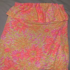 Lilly Pulitzer Strapless Shirt